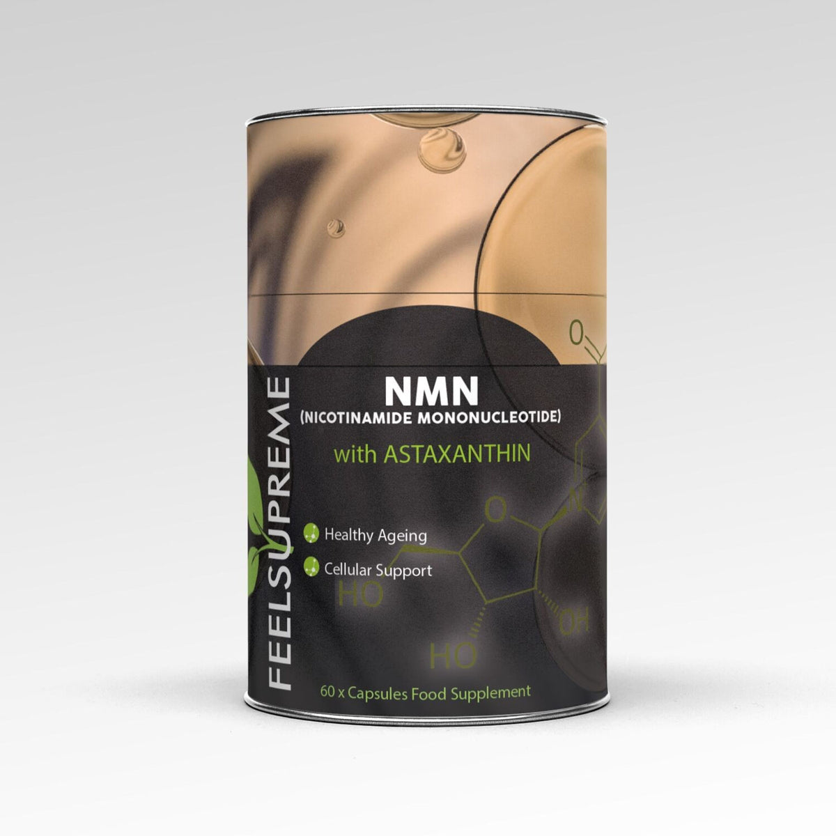 Feel Supreme NMN with Astaxanthin 60 Capsules