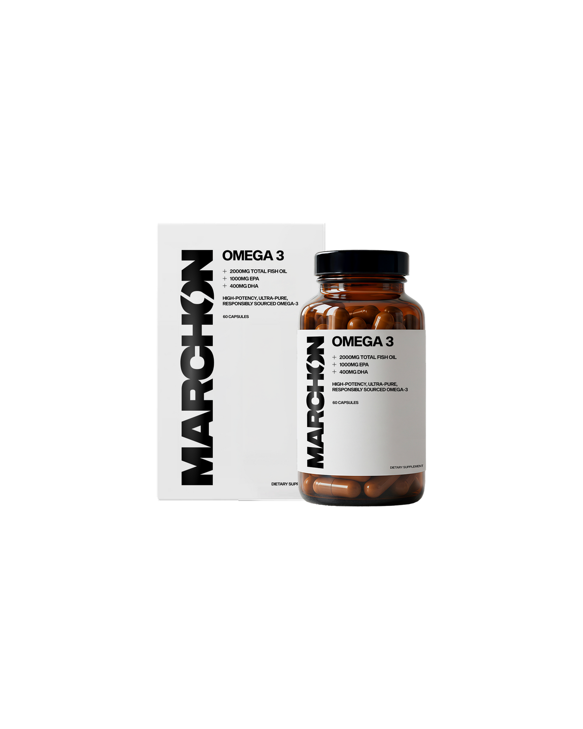 Marchon Supplements Omega 3 60 Softgels