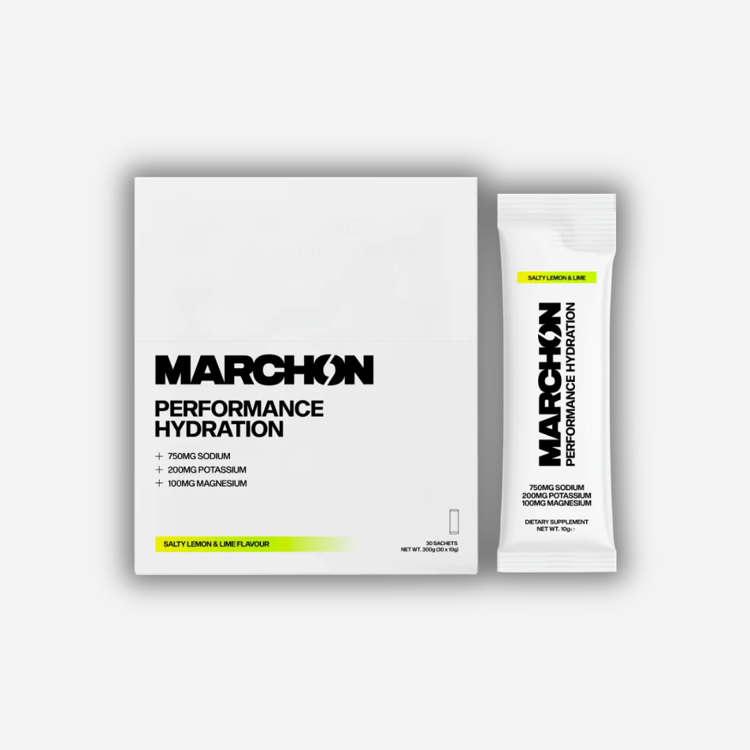 Marchon Performance Hydration Electrolyte Sachets 30x10g Salty Lemon & Lime