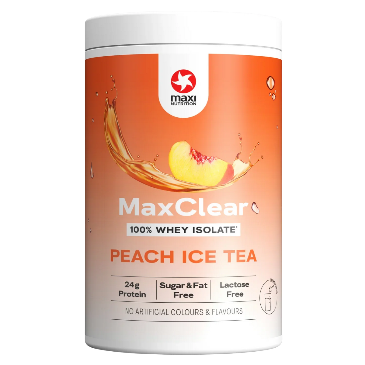 MaxiNutrition MaxClear 420g Peach Ice Tea
