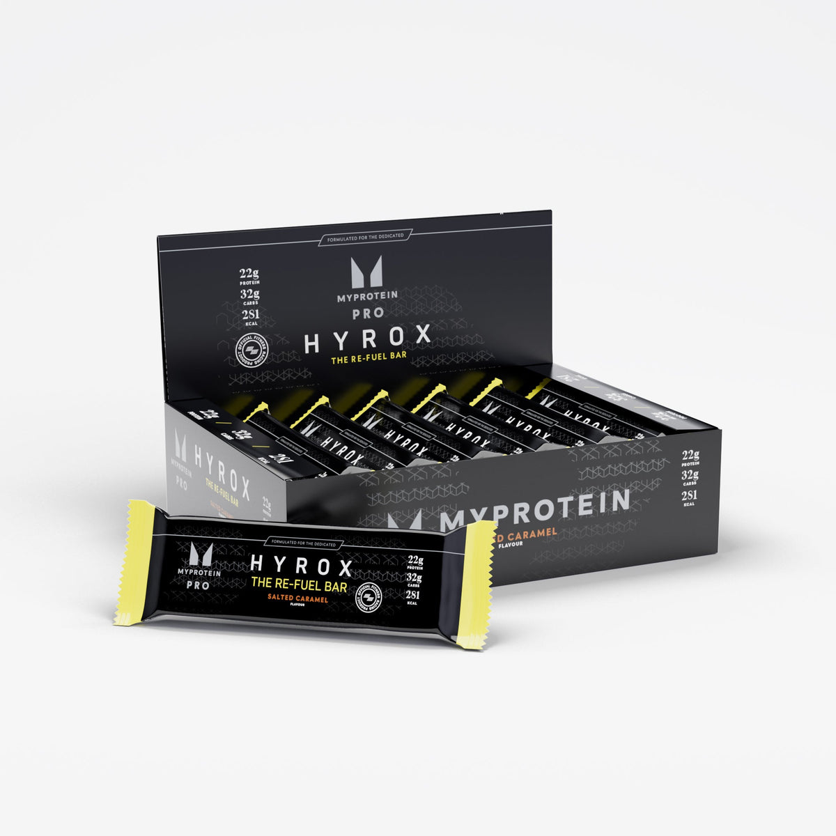 MyProtein THE Re-Fuel Bar HYROX 12x80g - Salted Caramel
