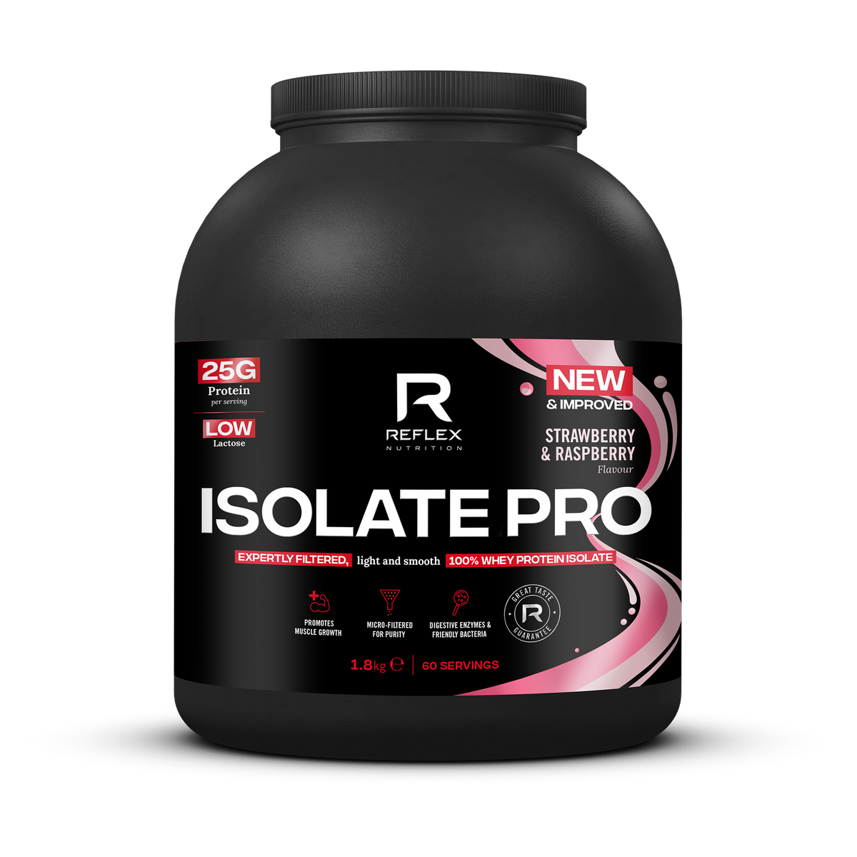 Reflex Nutrition Isolate Pro 1.8kg Strawberry & Raspberry
