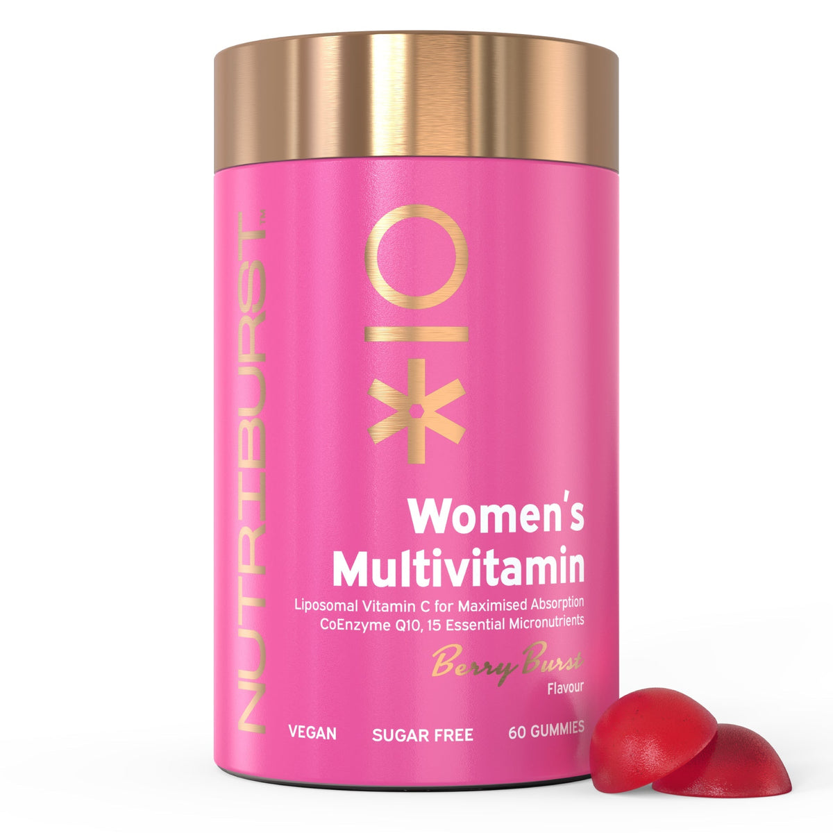 Nutriburst Women's Multivitamin Berry Burst 60 Gummies