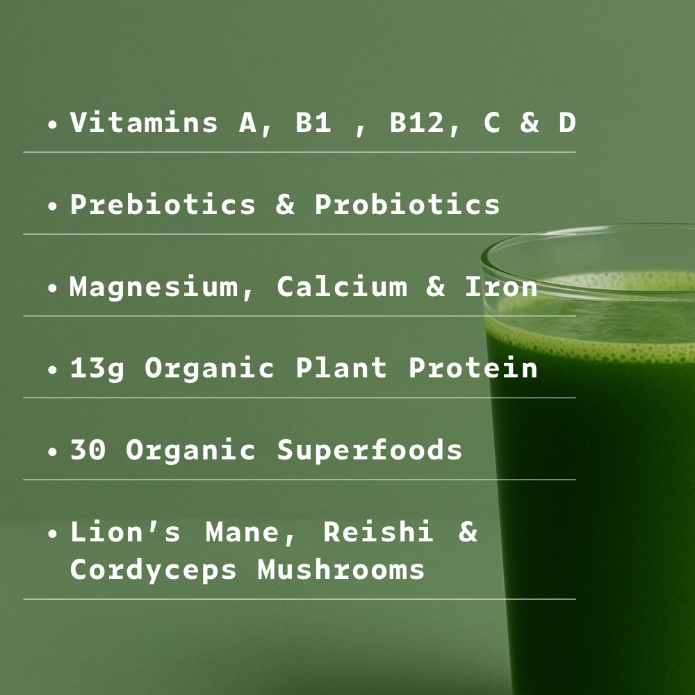 Hiro Essential Health + Protein | All-in-One Superfood Blend