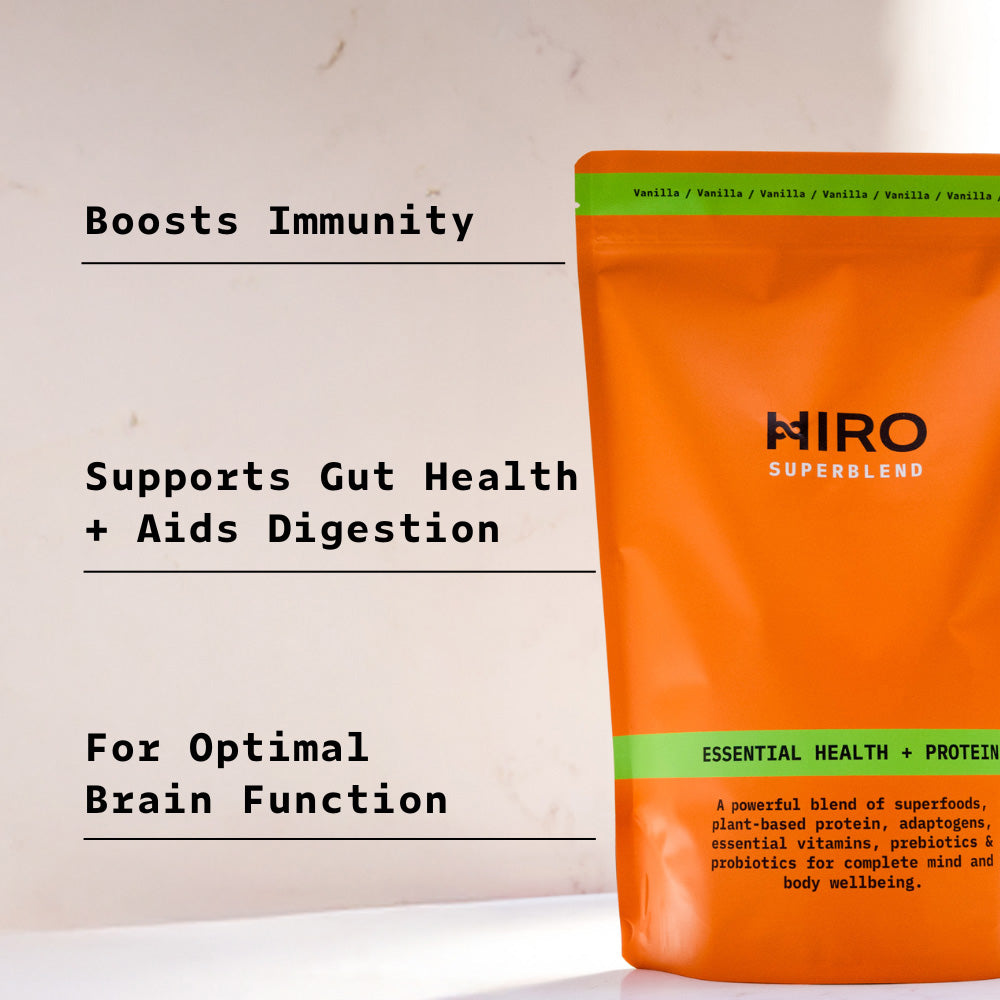 Hiro Essential Health + Protein | All-in-One Superfood Blend