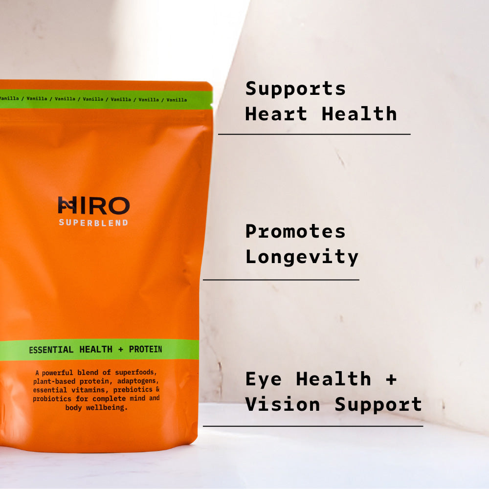 Hiro Essential Health + Protein | All-in-One Superfood Blend