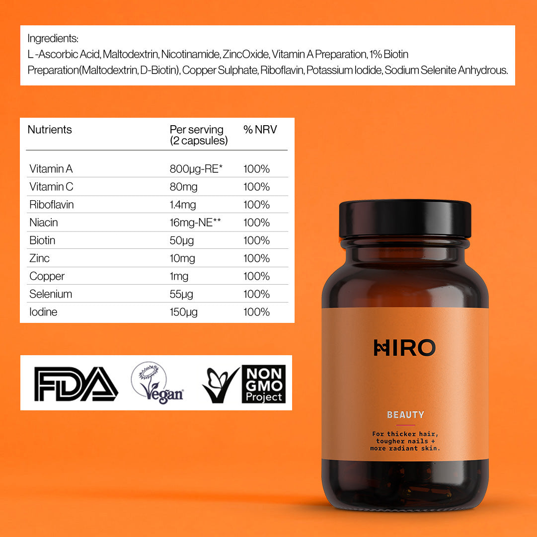 Hiro Beauty & Sleep Bundle | Vegan Collagen & Levagen® Sleep