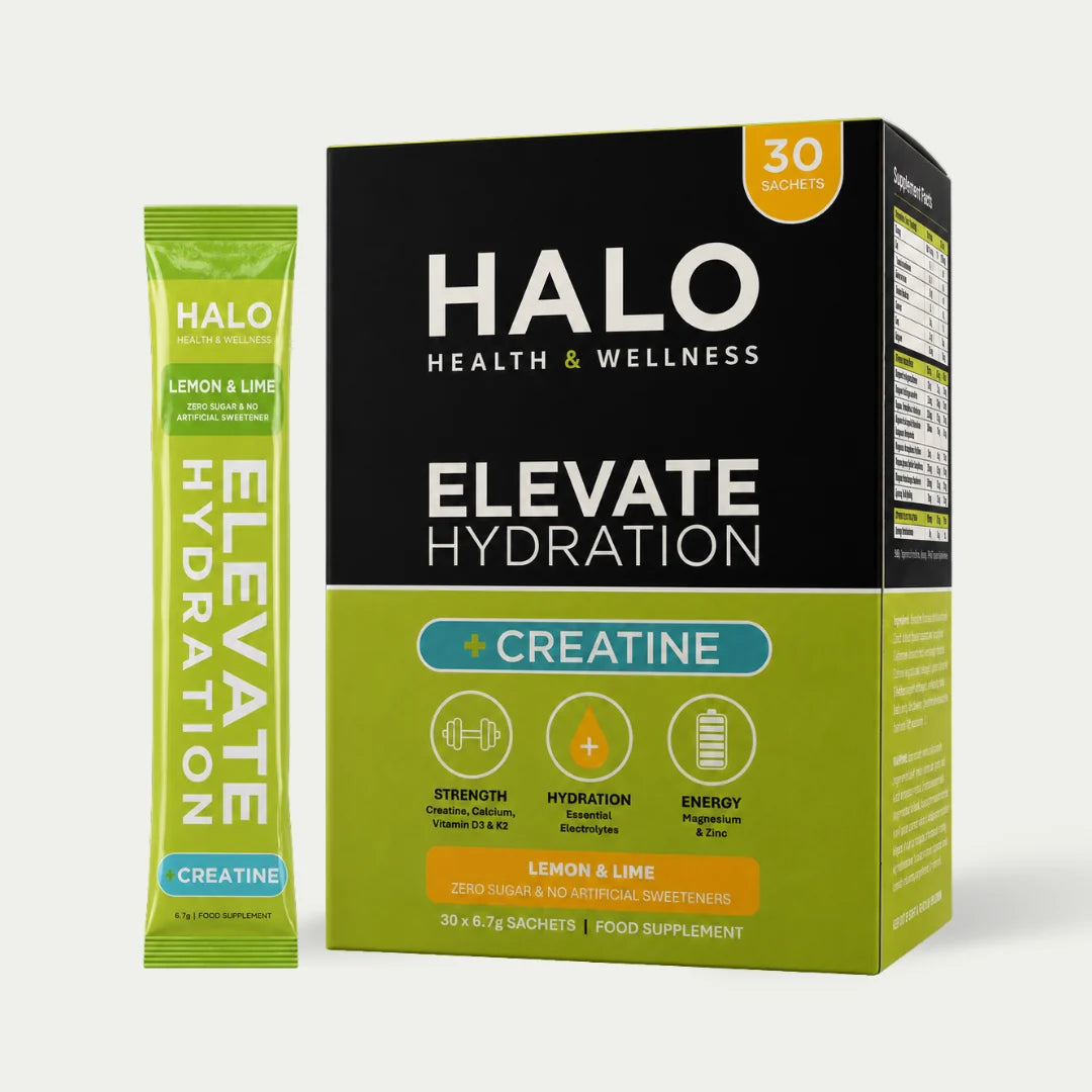 Halo Elevate - Hydration + Creatine Electrolyte Drinks Sachets