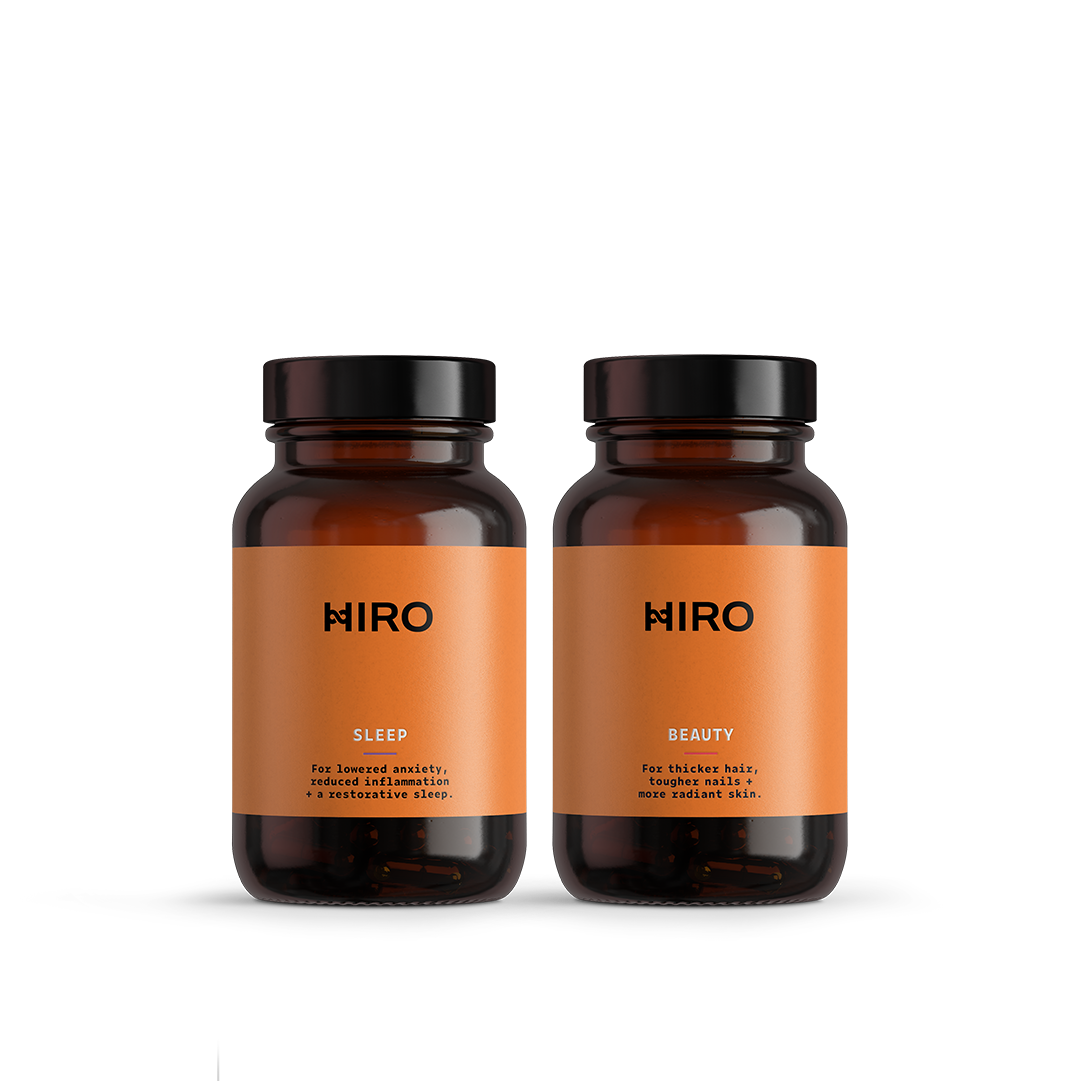 Hiro Beauty & Sleep Bundle | Vegan Collagen & Levagen® Sleep