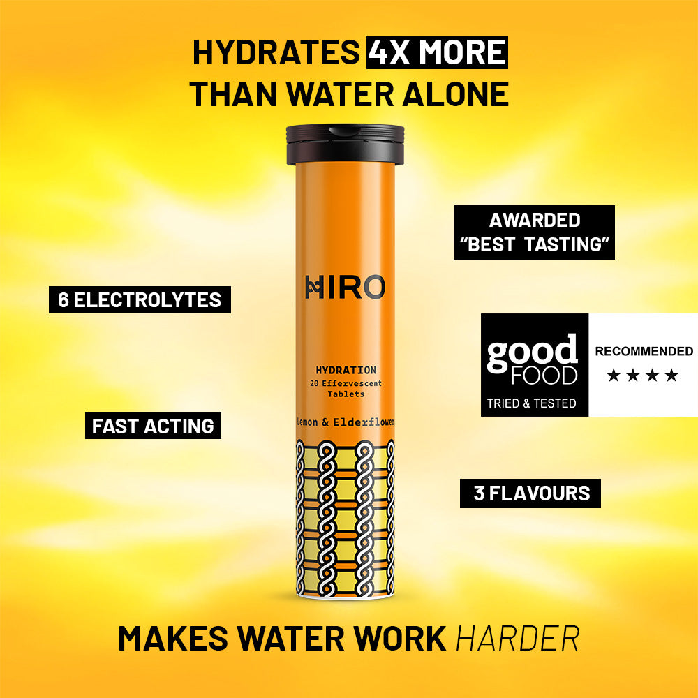 Hiro Hydration | Lemon & Elderflower Triple Pack