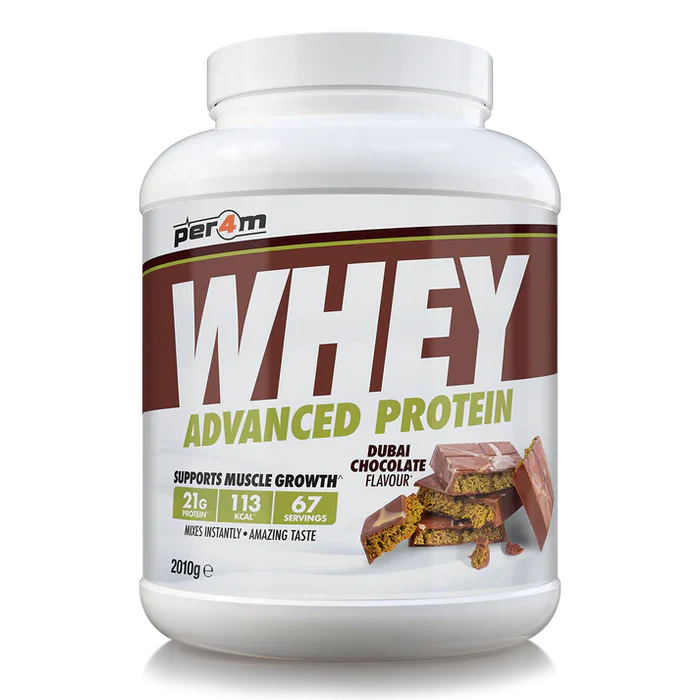 Per4m Advanced Whey Protein 2.01kg Dubai Chocolate