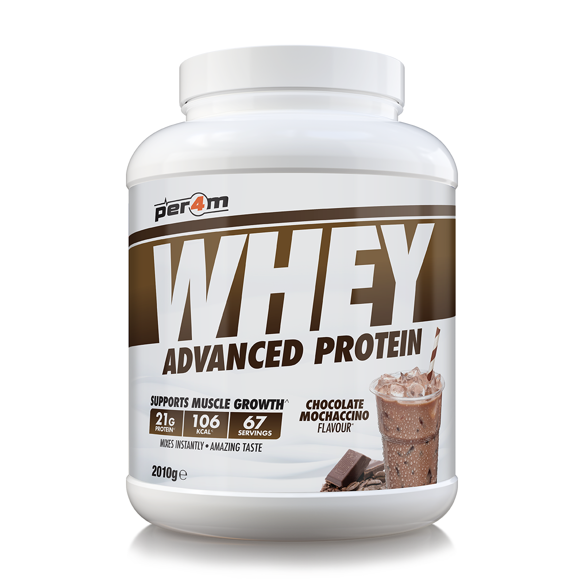 Per4m Advanced Whey Protein 2.01kg Chocolate Mochaccino