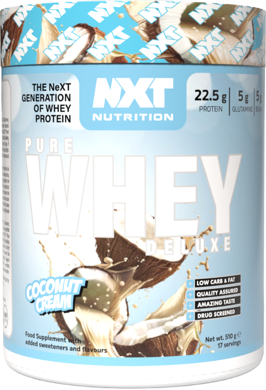 NXT Nutrition Pure Whey Deluxe 510g Coconut Cream