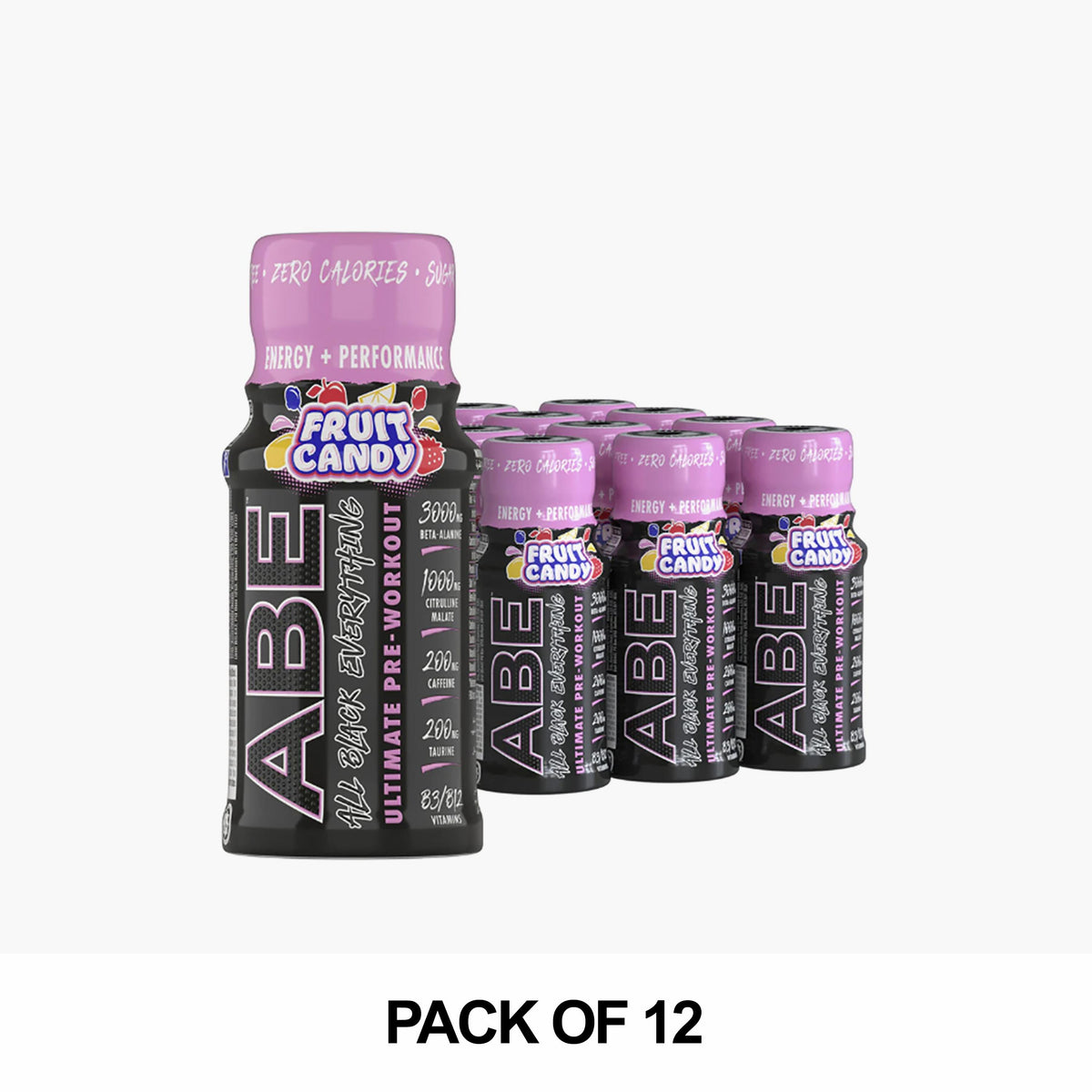 Applied Nutrition ABE Shots 12 x 60ml - Fruit Candy