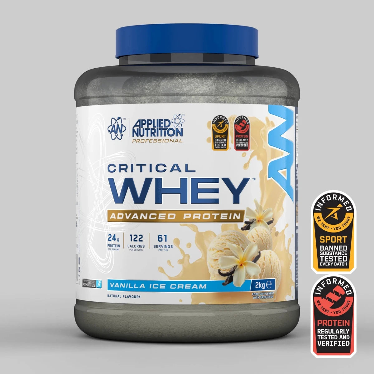 Applied Nutrition Critical Whey 2kg Vanilla Ice Cream