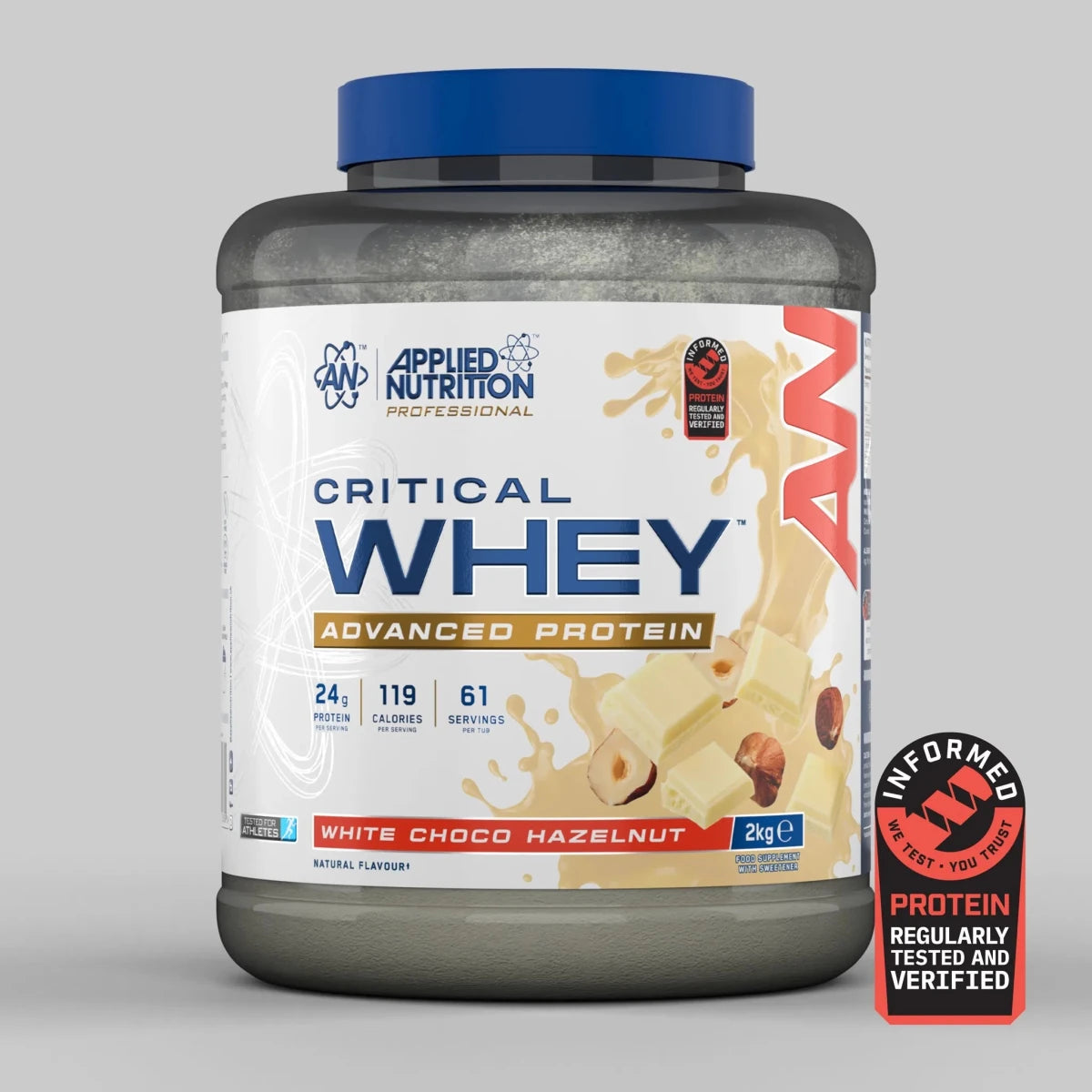 Applied Nutrition Critical Whey 2kg White Choc Hazelnut