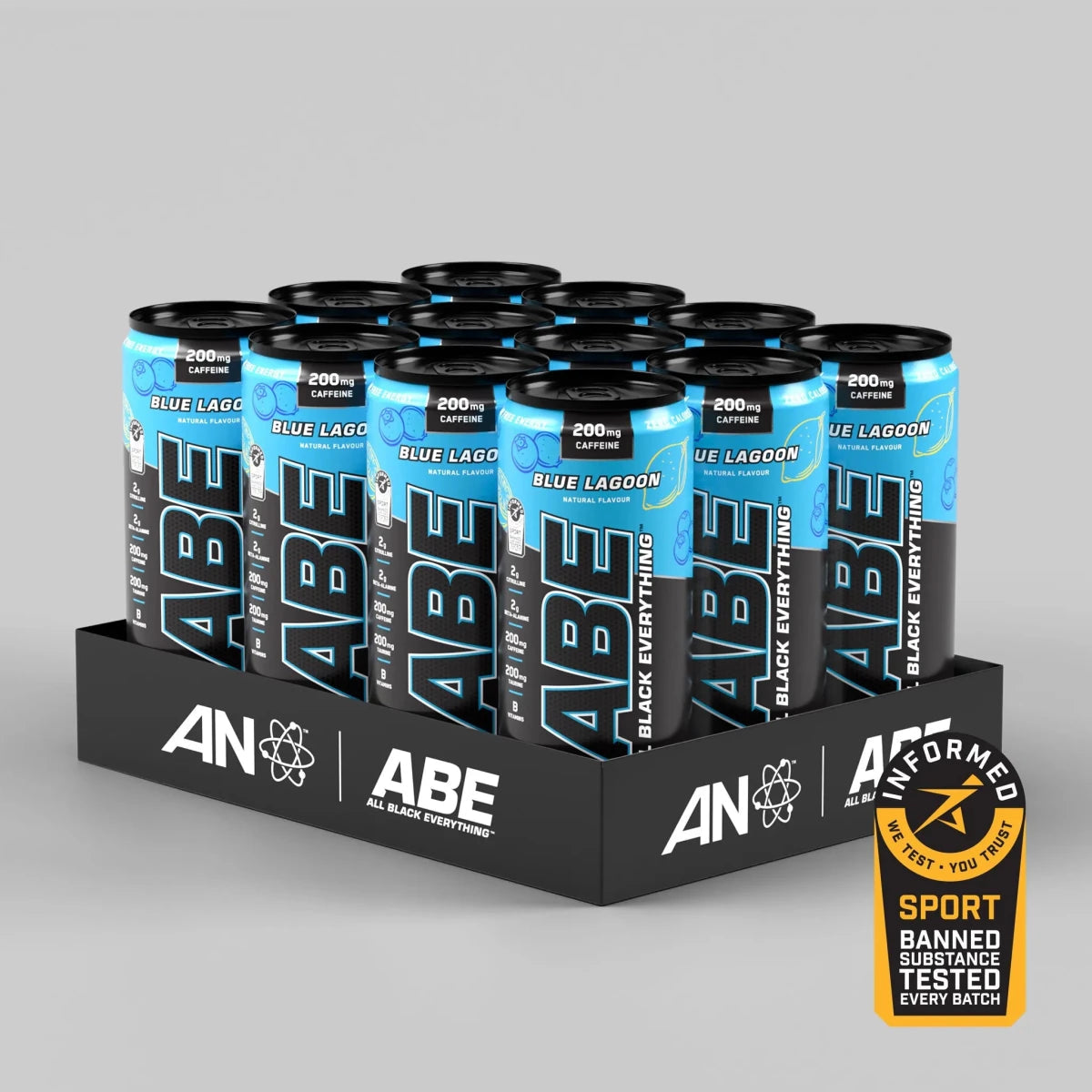 Applied Nutrition ABE 12x330ml Blue Lagoon