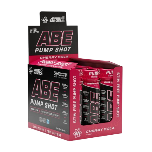 Applied Nutrition ABE Stim Free Pump Shots 12x100ml Cherry Cola