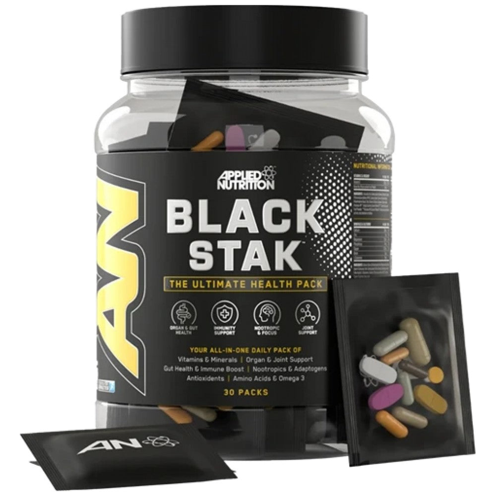 Applied Nutrition Black Stak Ultimate Health Pack 30 Sachets