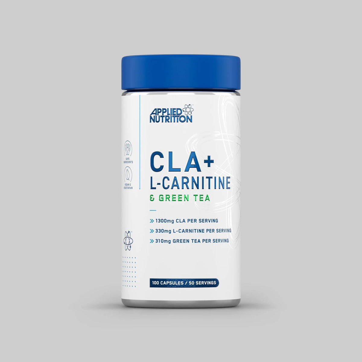 Applied Nutrition CLA + L-Carnitine & Green Tea 100 Veg Caps