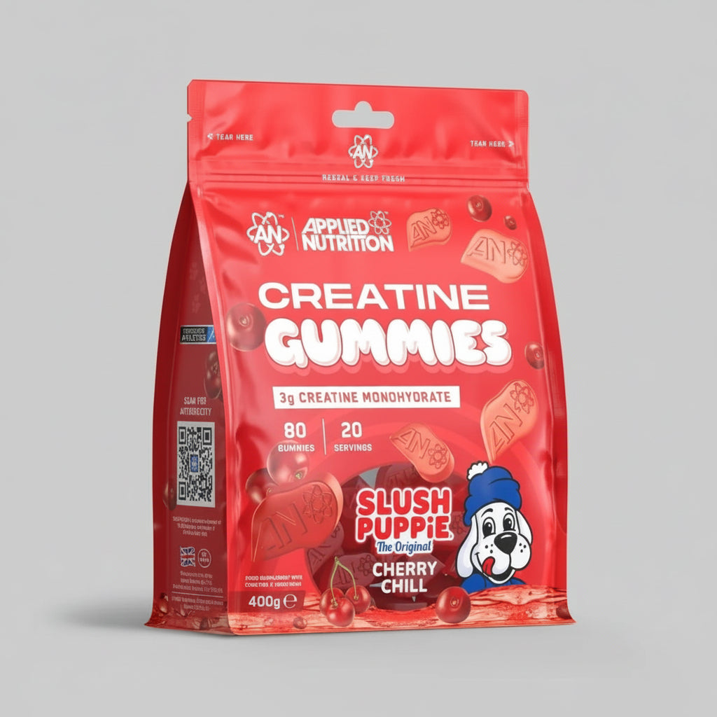 Applied Nutrition Creatine Gummies 80 Gummies Cherry Chill SLUSH PUPPiE