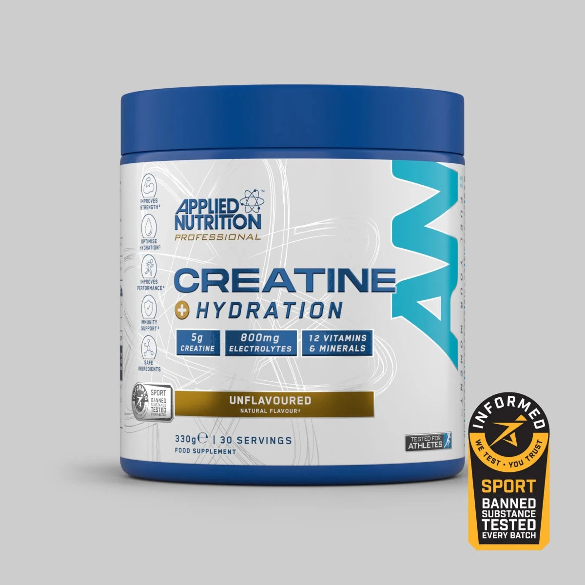 Applied Nutrition Creatine + Hydration 330g Unflavoured