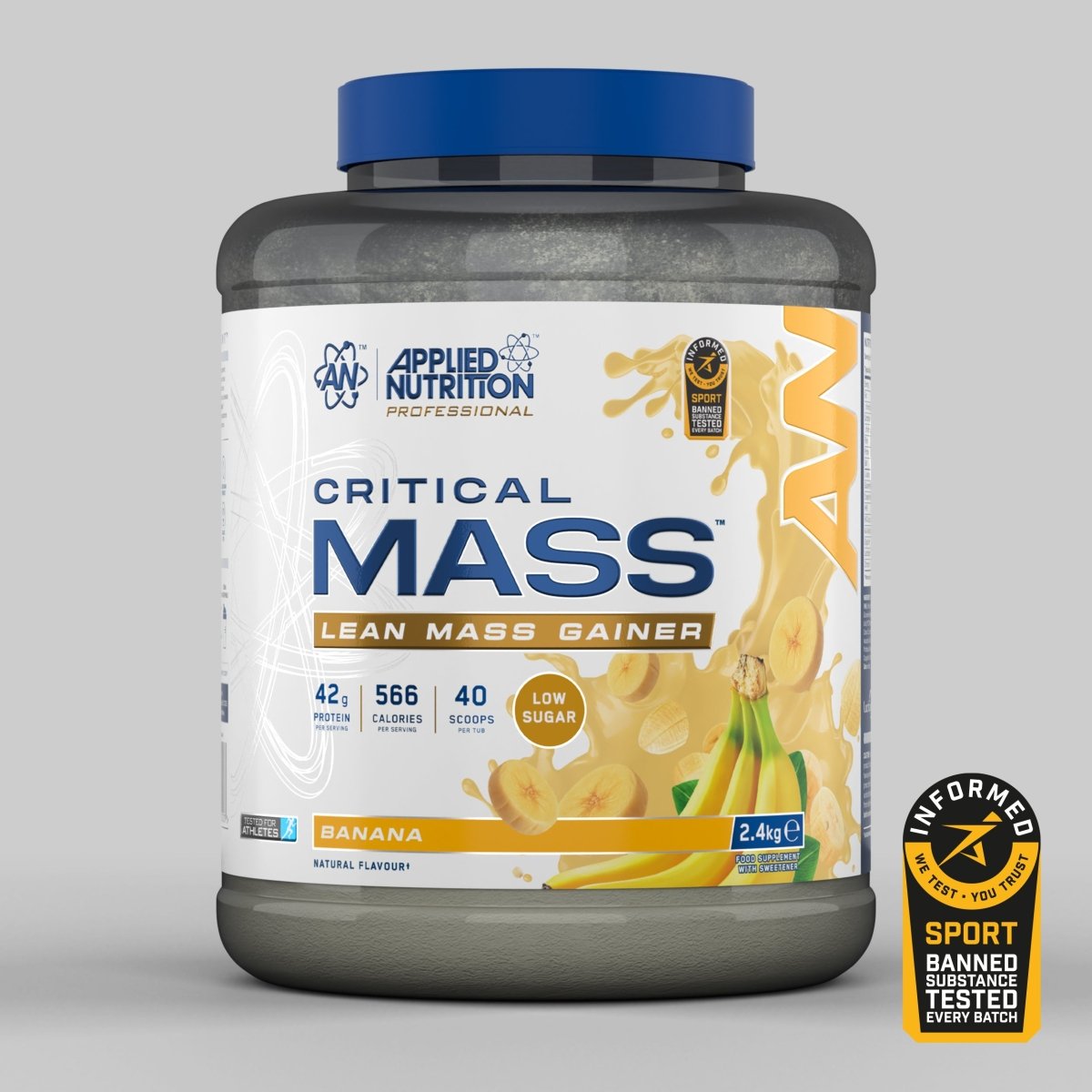 Applied Nutrition Critical Mass Professional 2.4kg Banana