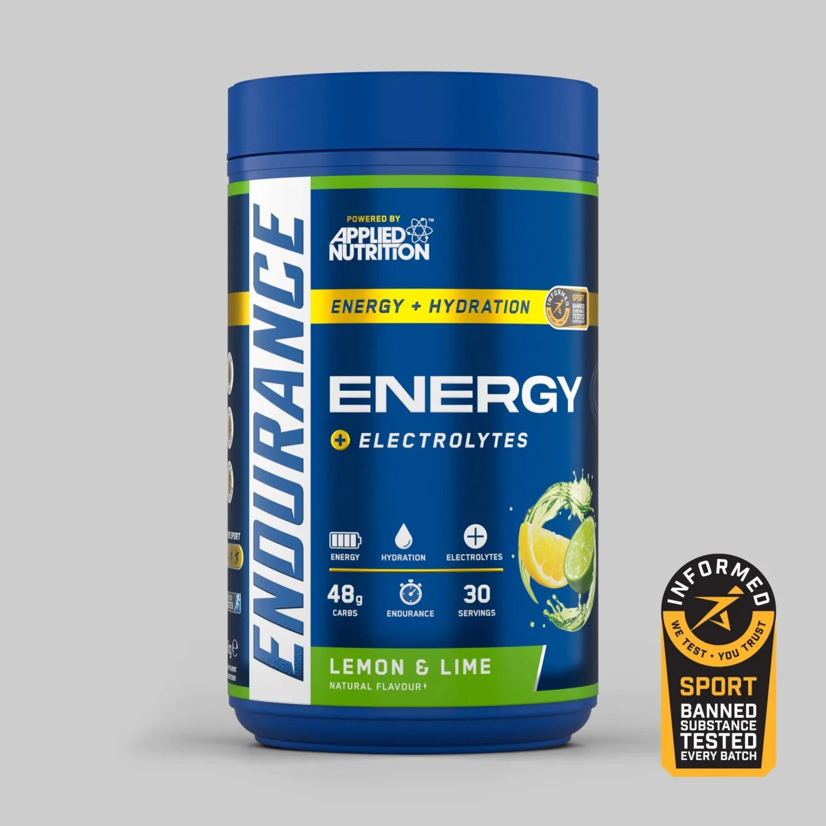 Applied Nutrition Endurance Energy and Hydration 1.5kg Lemon and Lime