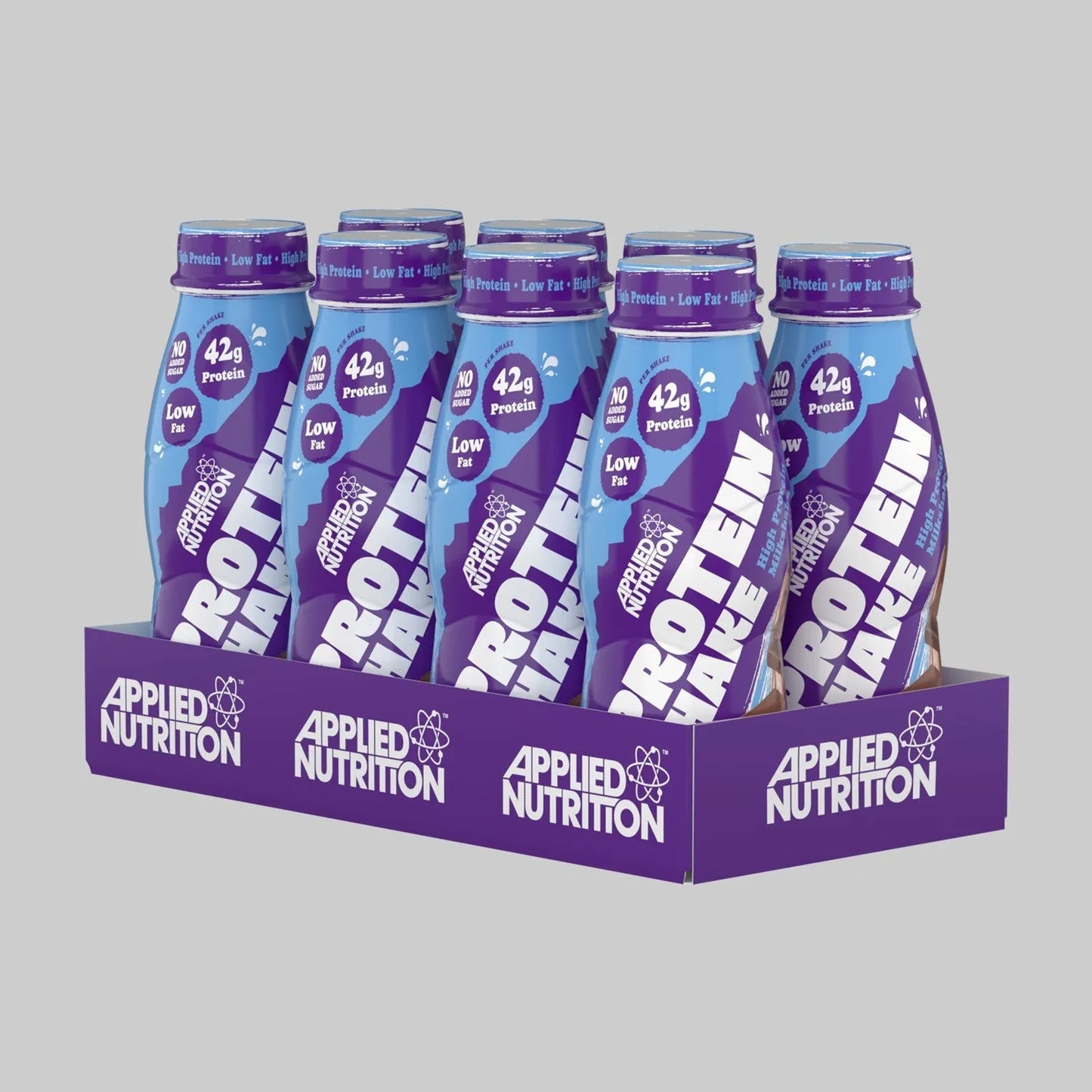 Applied Nutrition High Protein Shake 8 x 500ml Double Chocolate