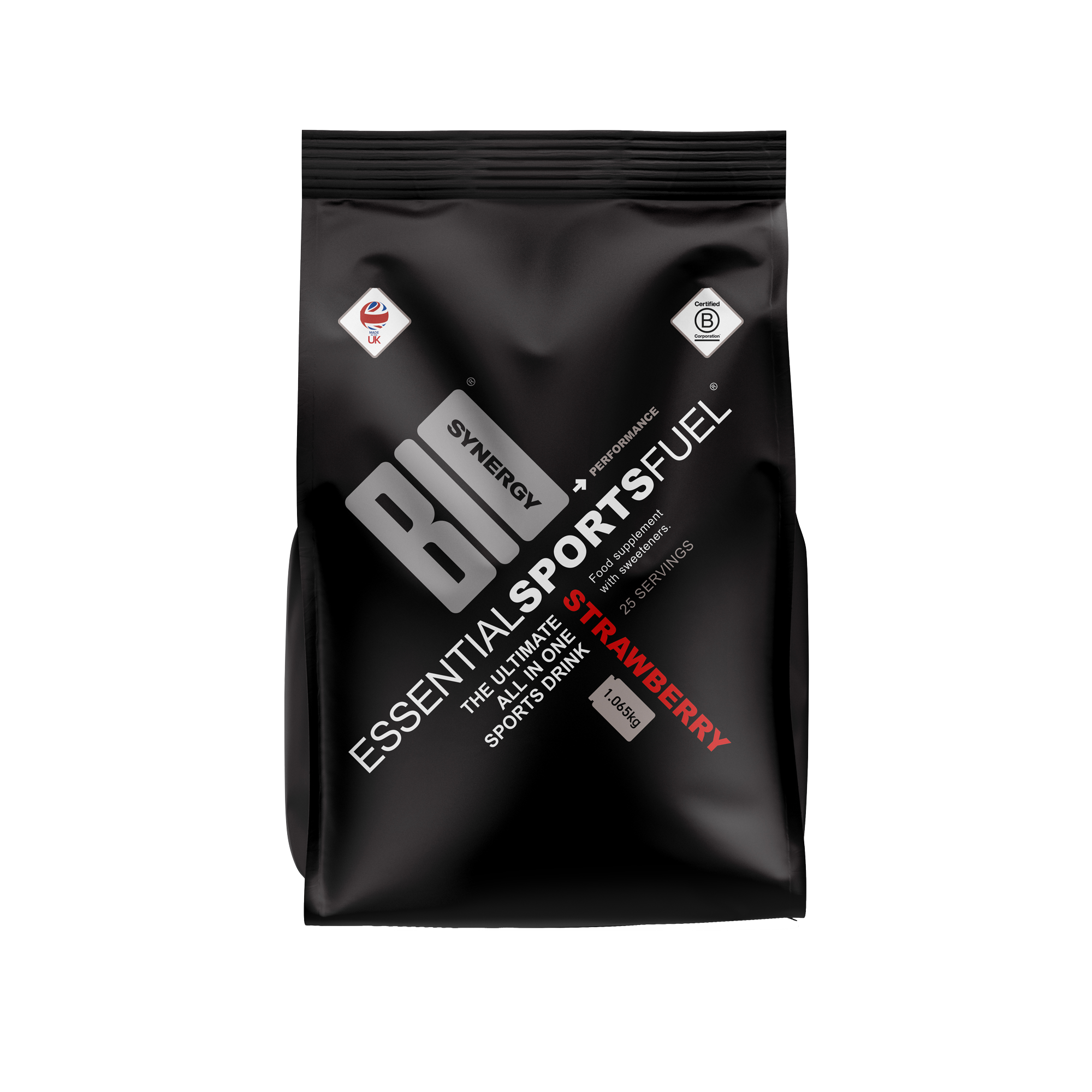 Bio-Synergy Essential Sports Fuel 1.065kg Strawberry