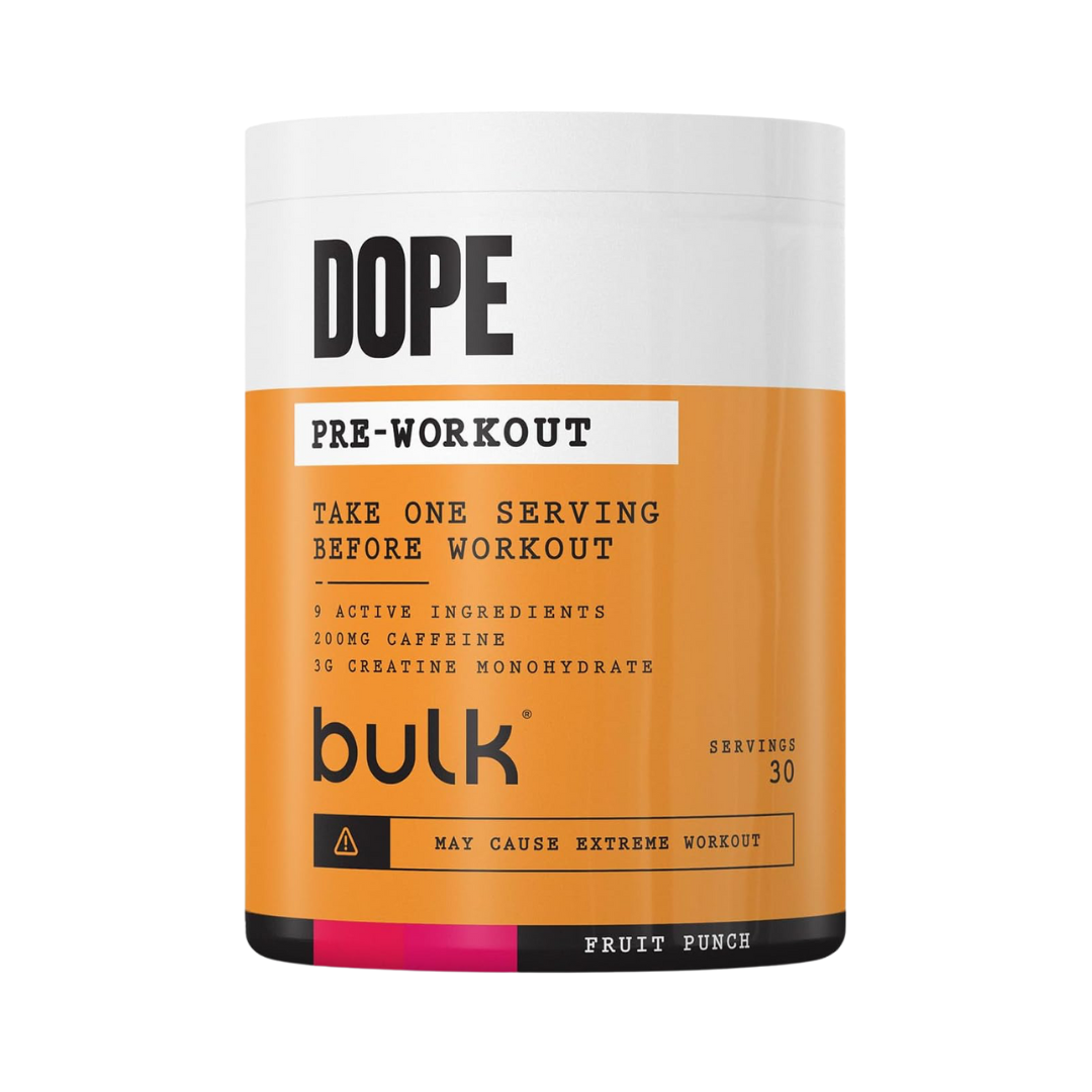 Bulk DOPE Pre-Workout 510g - Fruit Punch
