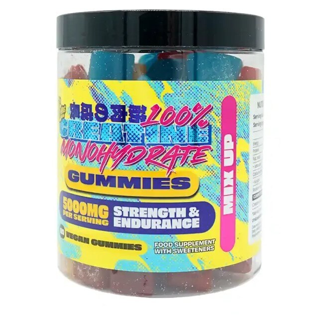 Chaos Crew Creatine Gummies 120 Gummies Mix Up