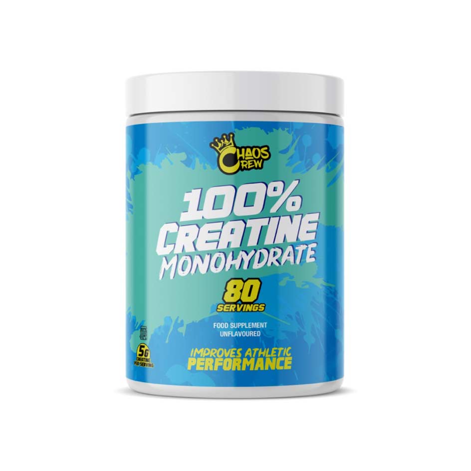 Chaos Crew 100% Creatine Monohydrate 400g Unflavoured