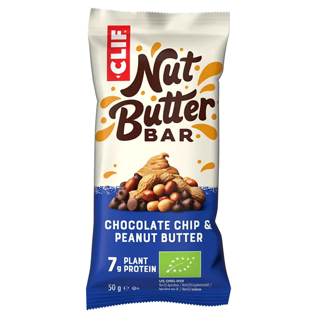 CLIF Nut Butter Bar Chocolate Chip & Peanut Butter 50g