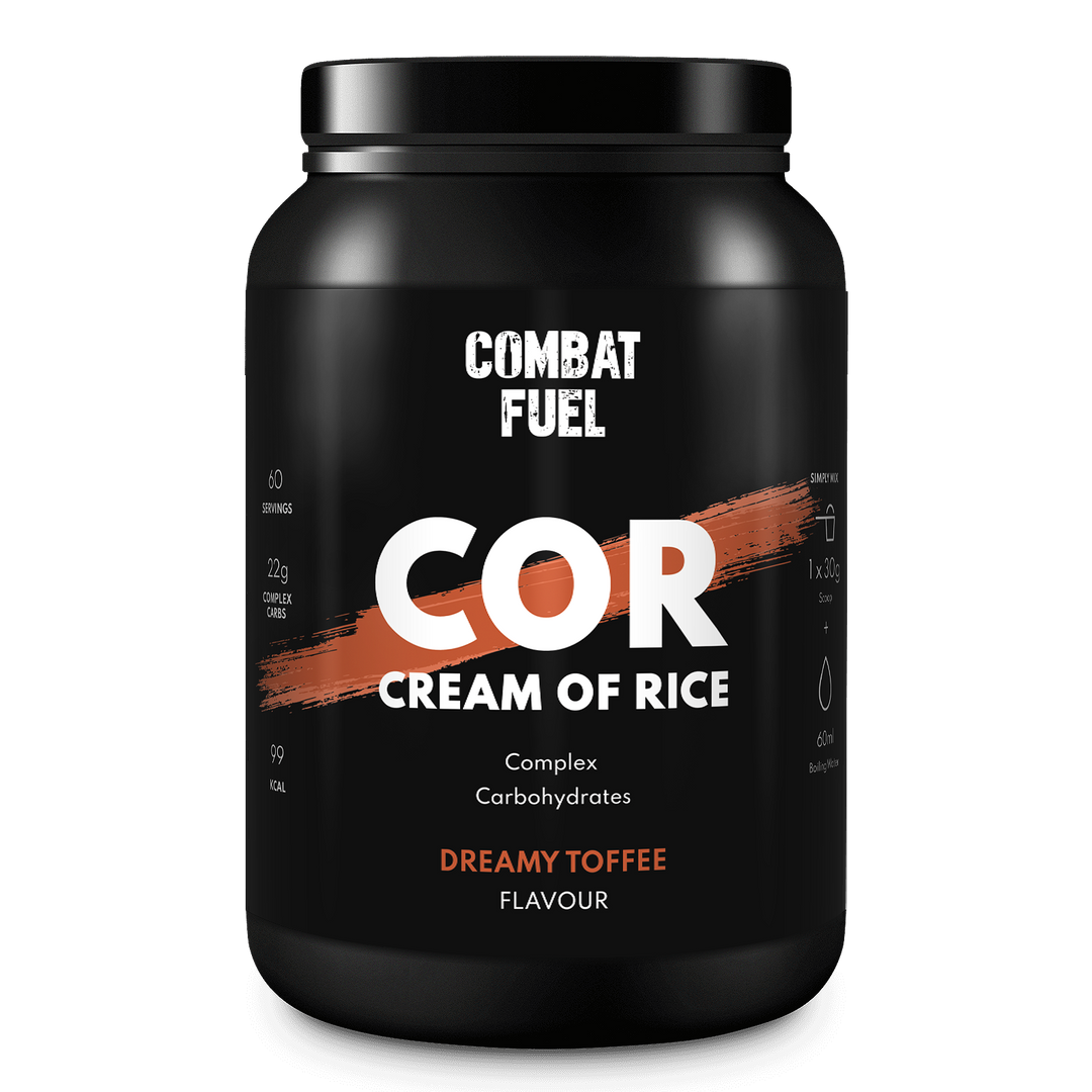 Combat Fuel Cream of Rice 1.8kg Dreamy Toffee