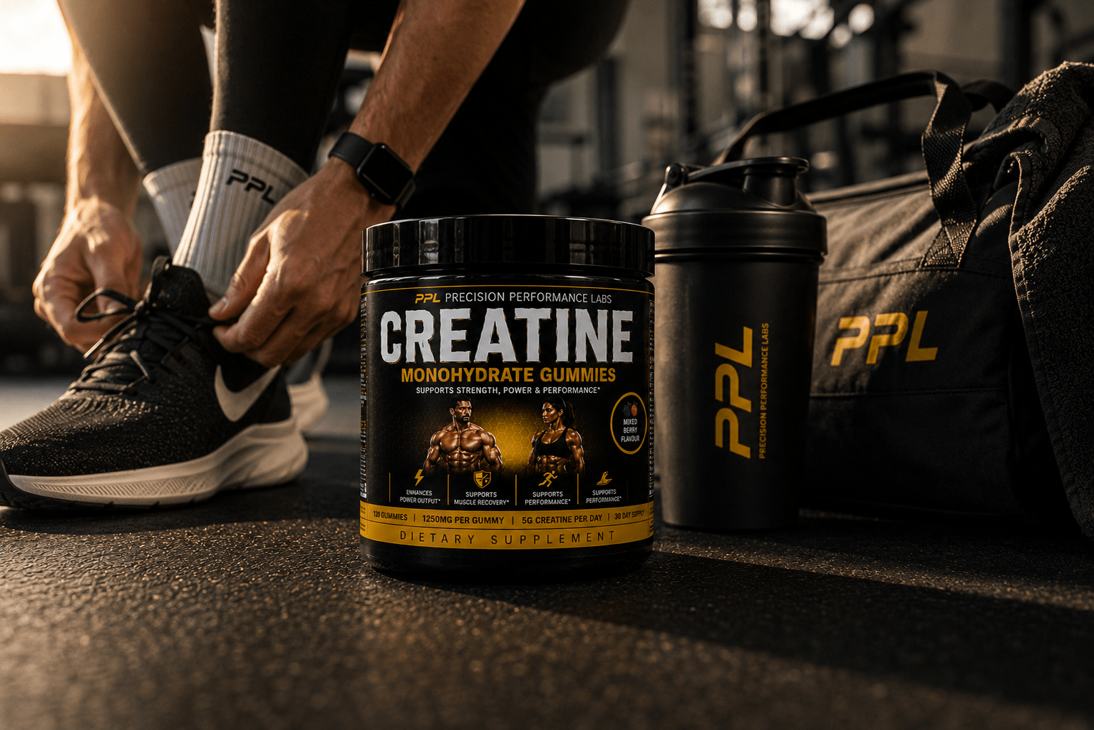 Creatine Monohydrate Max Strength 5G gummies  | creatine gummies | 30-Day Supply - Precision performance labs