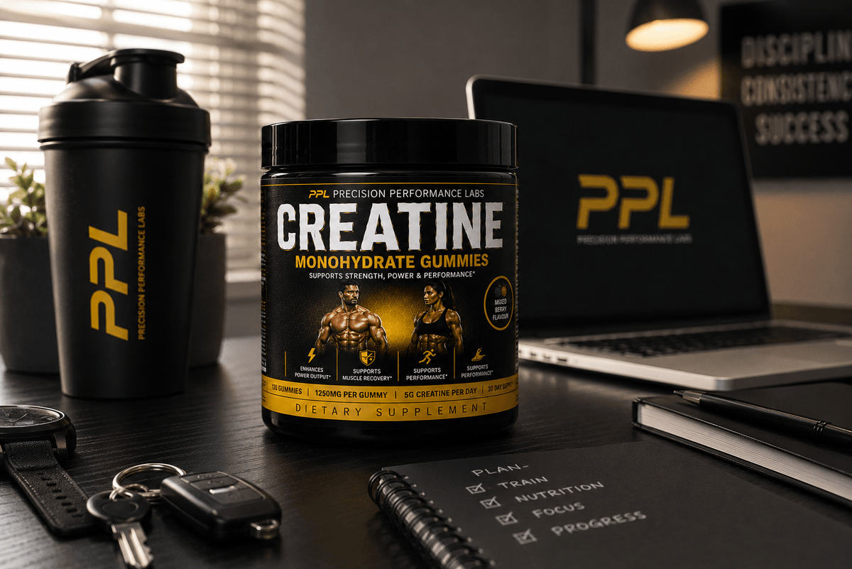Creatine Monohydrate Max Strength 5G gummies  | creatine gummies | 30-Day Supply - Precision performance labs