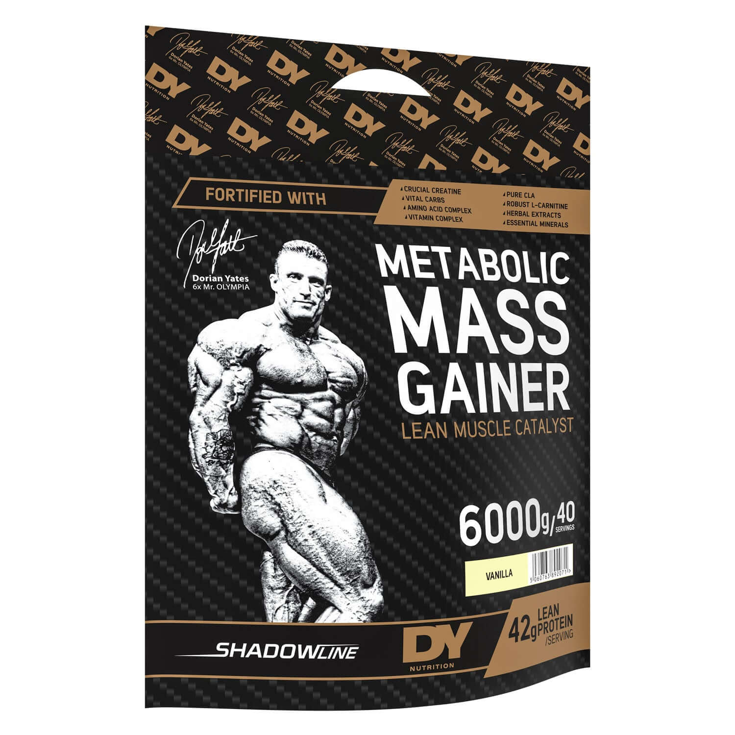 DY Nutrition Metabolic Mass Gainer 6kg Vanilla
