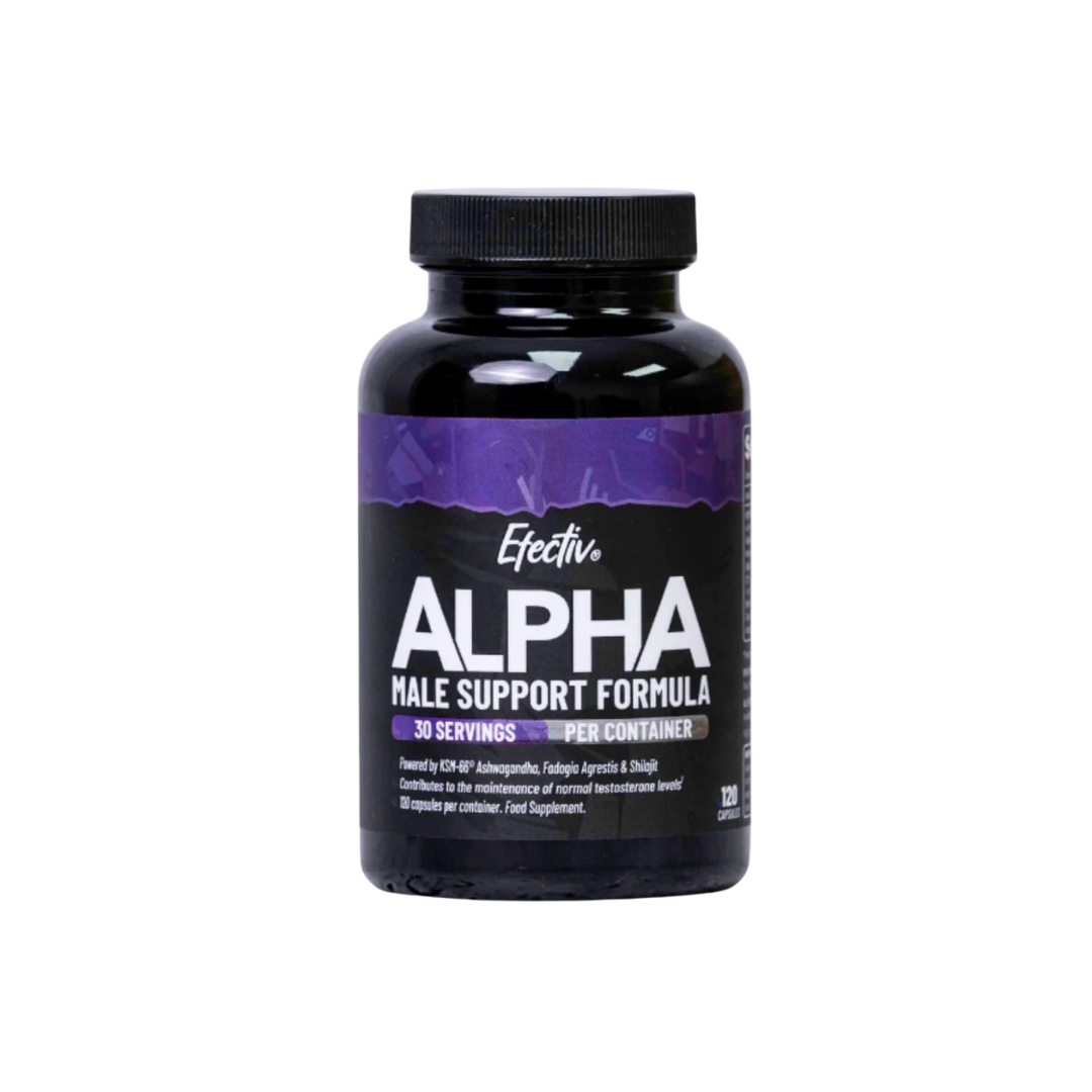 Efectiv Nutrition ALPHA Male Support 120 Caps