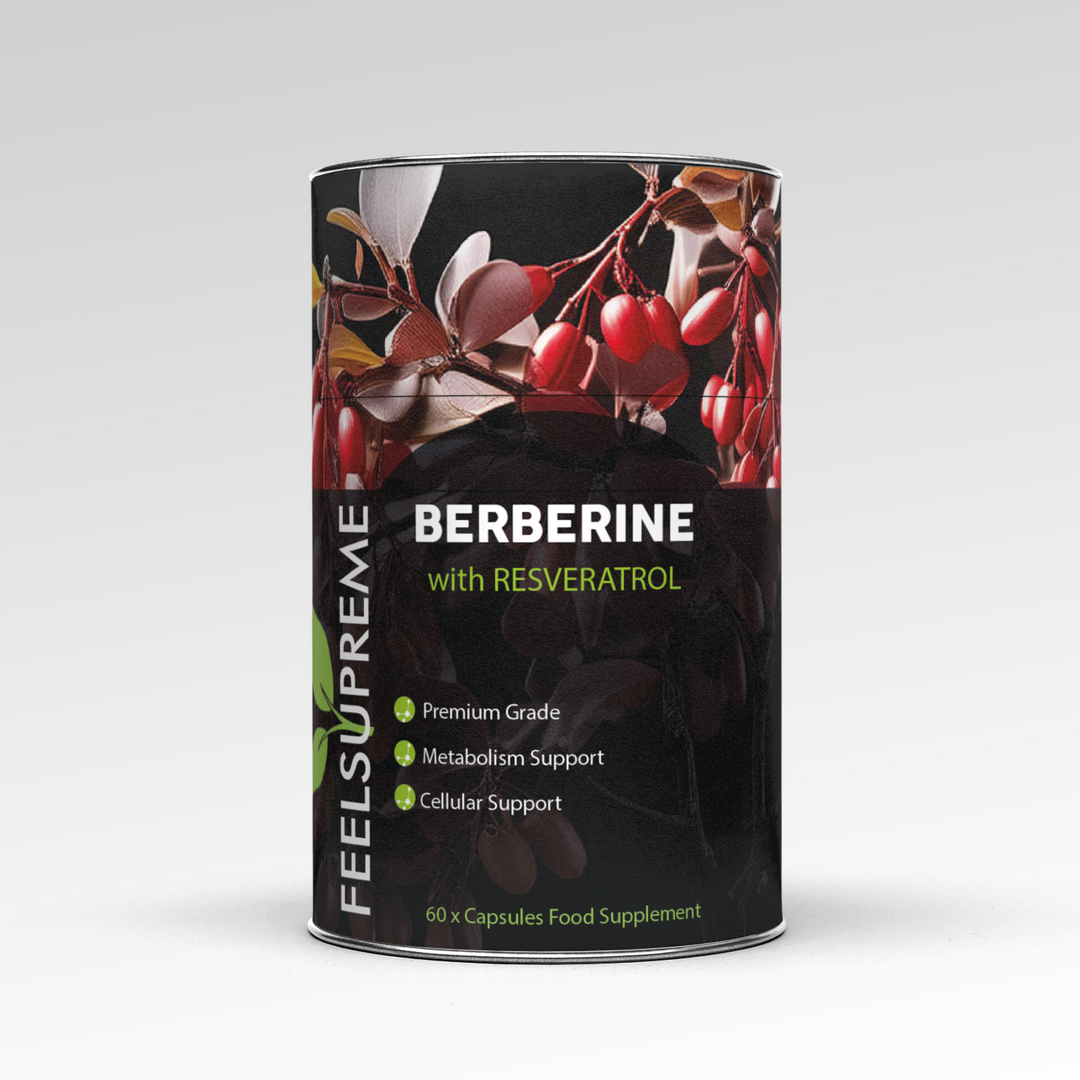 Feel Supreme Berberine with Resveratrol 60 Capsules