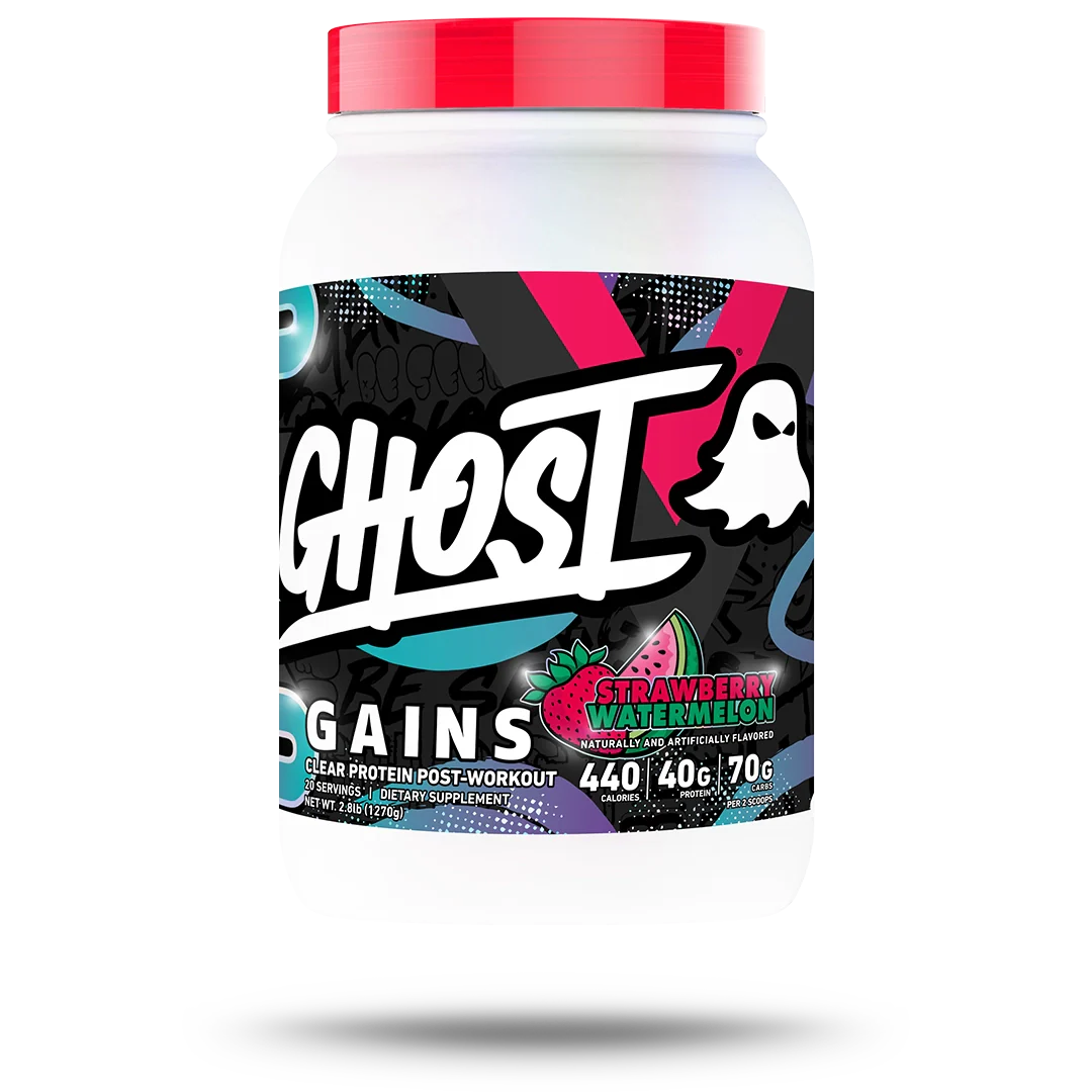 Ghost Clear Gains Protein 1270g Strawberry Watermelon