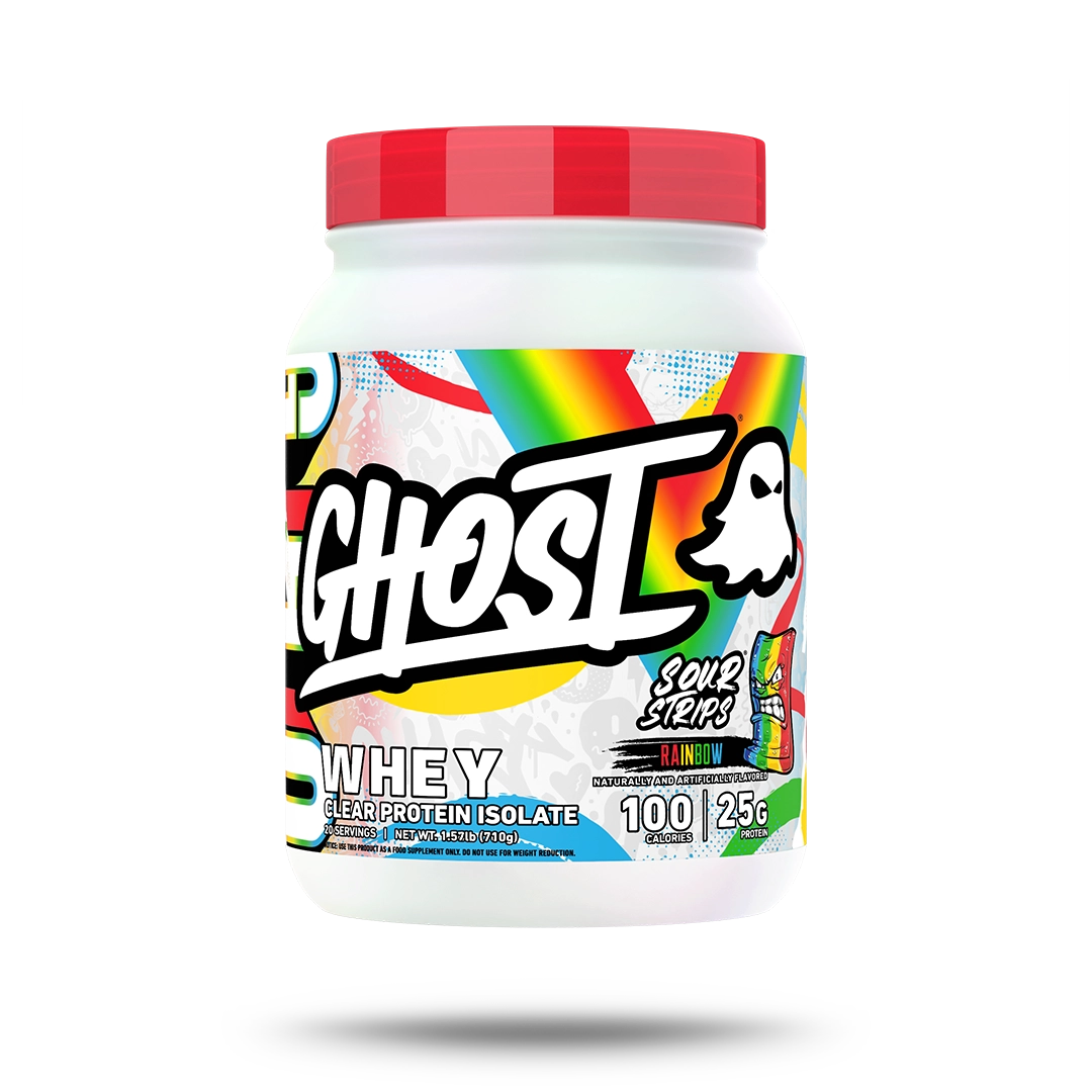 Ghost Clear Whey 710g Sour Strips Rainbow