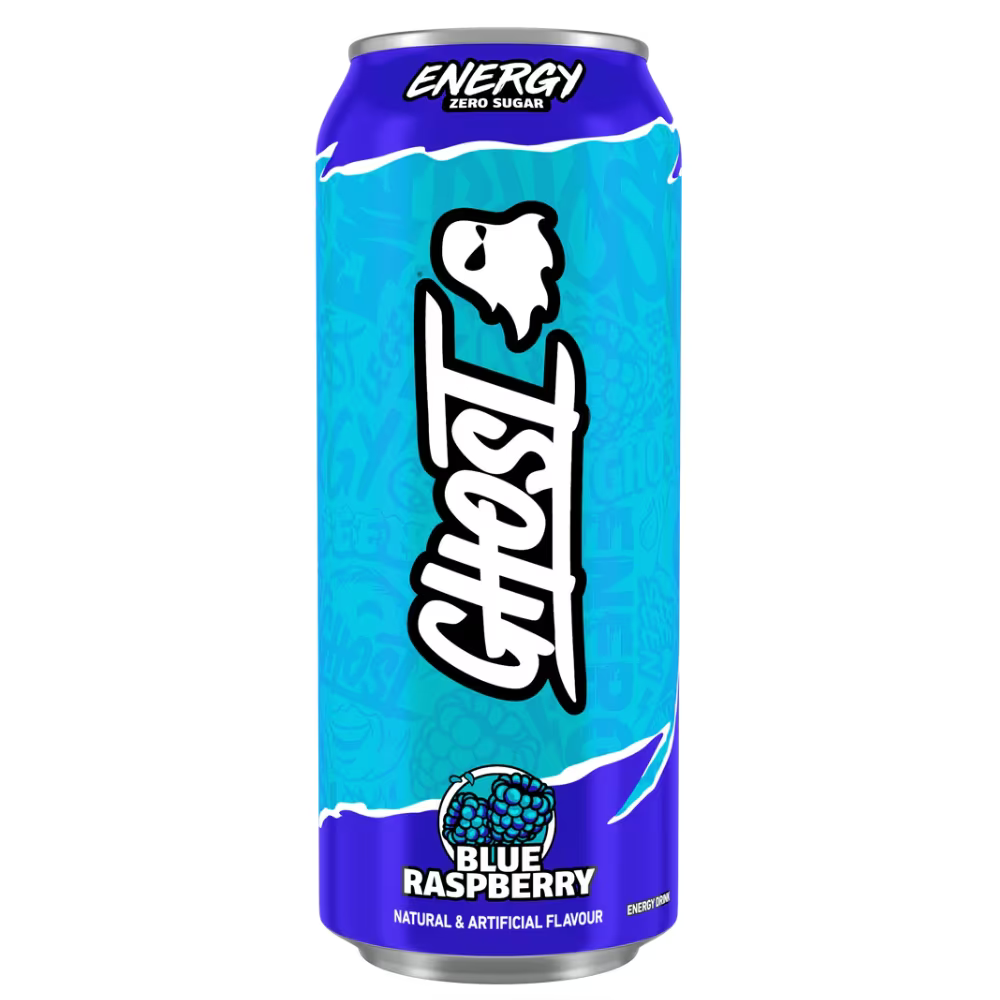 Ghost Energy Drink 12x500ml Blue Raspberry