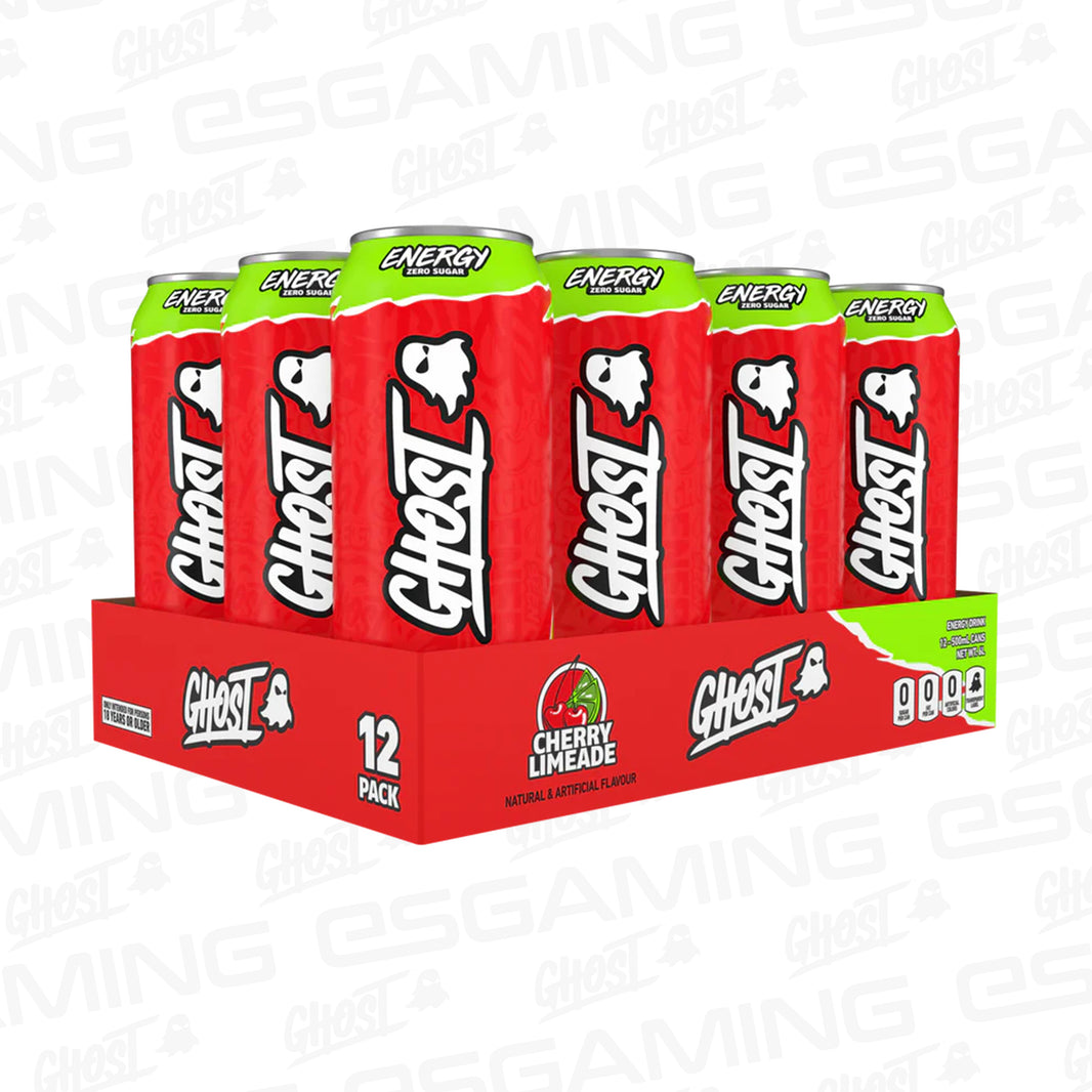 Ghost Energy Drink 12x500ml Cherry Limeade