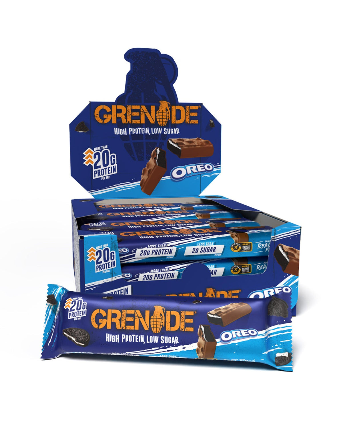 Grenade Protein Bar 12x60g Oreo