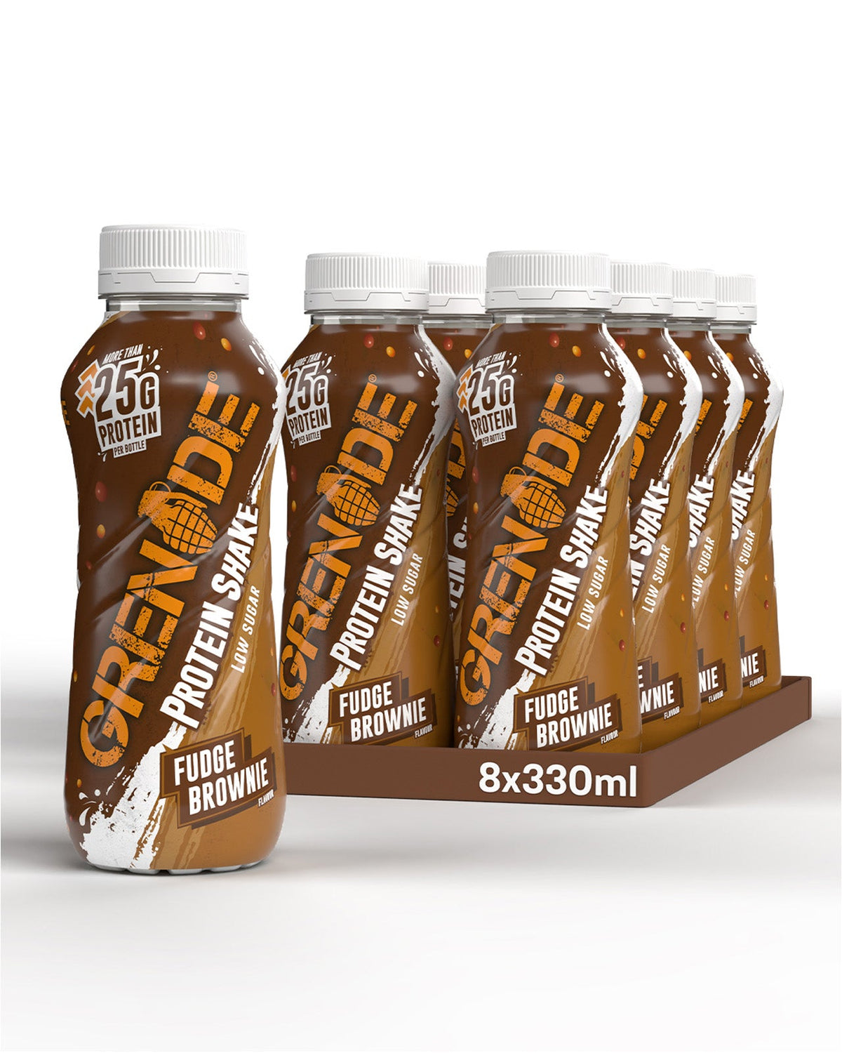 Grenade Protein Shake 8x330ml Fudge Brownie