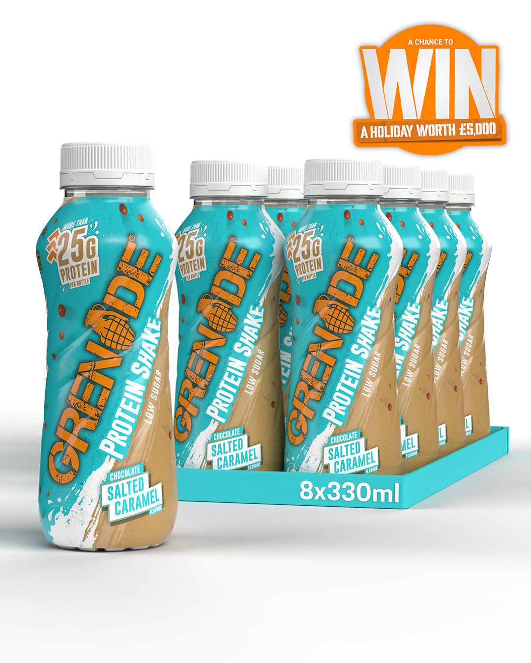 Grenade Protein Shake 8x330ml Salted Caramel