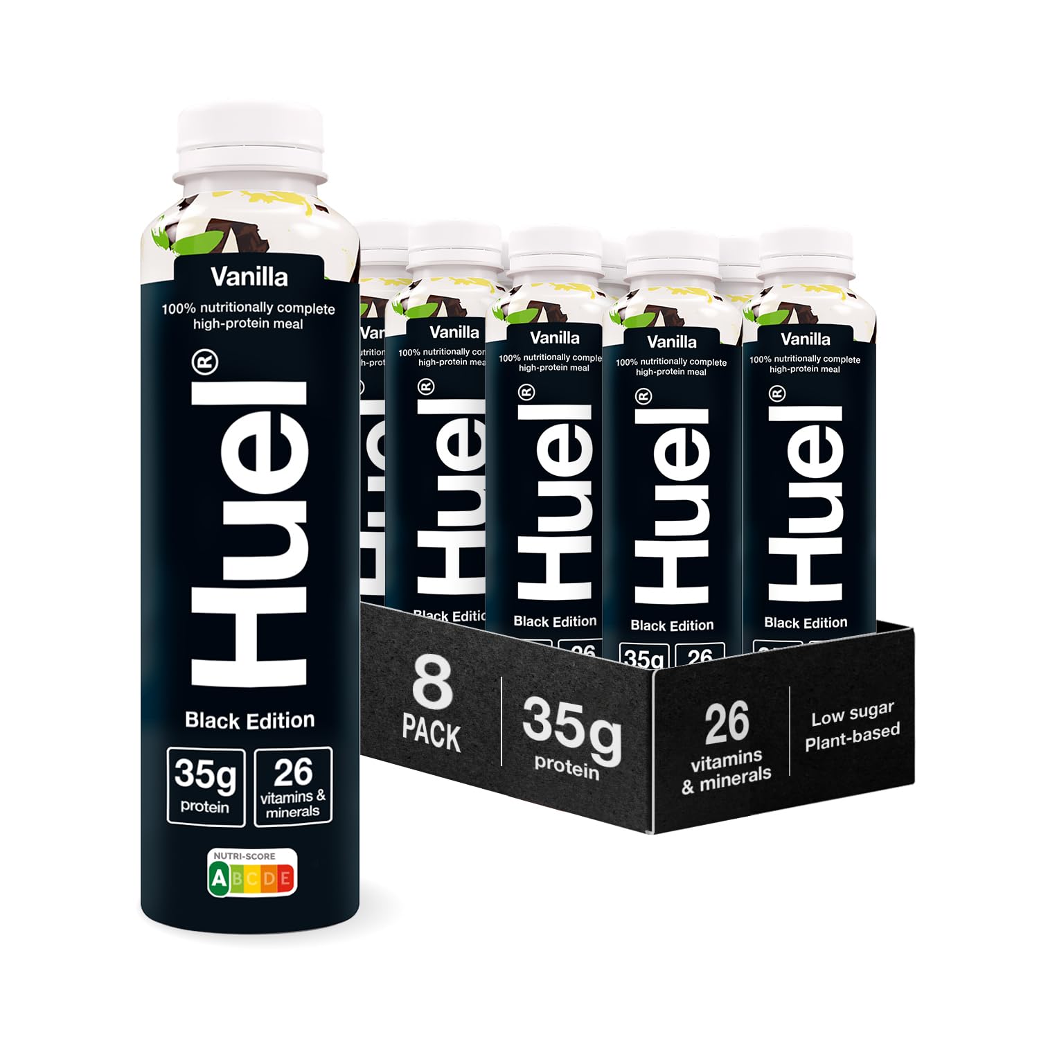 Huel Black Edition Ready-to-Drink 8x500ml Vanilla