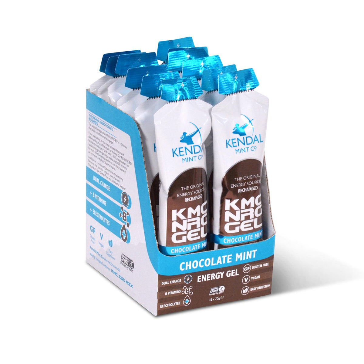 KMC NRG GEL Chocolate Mint Energy Gel 70g