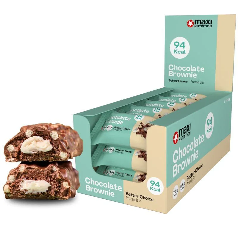 MaxiNutrition Better Choice Protein Bar 15x22.5g Chocolate Brownie Display Box